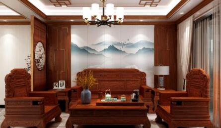 三门如何装饰中式风格客厅？
